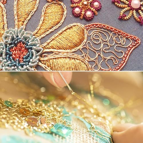 1 Pieces Cross StitchEmbroidery Floss,100% Eco-Cotton Cotton Premium