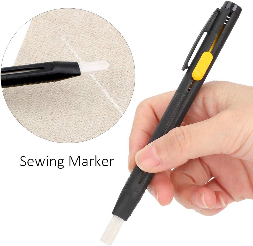 Tailors Chalk,2 PCS Sewing Chalk for Fabric with 20 Chalk