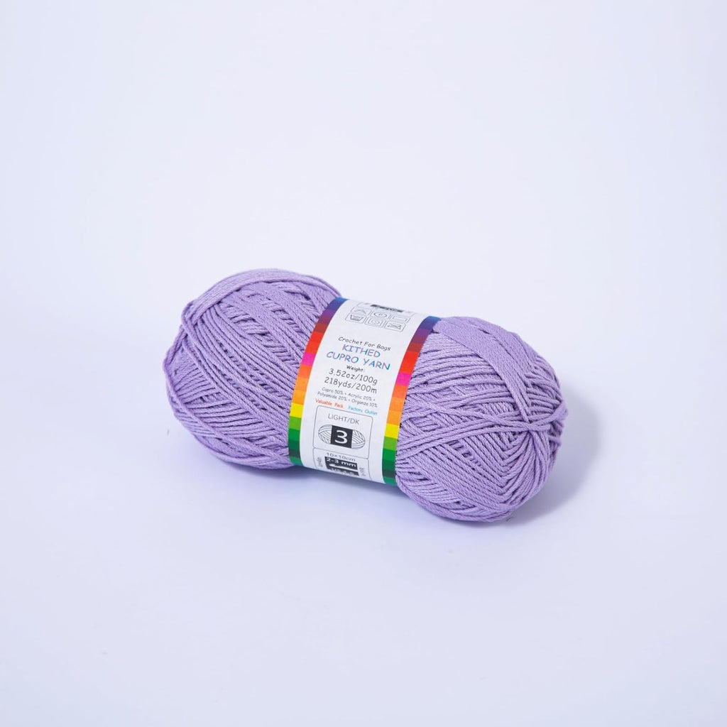 Cupro Yarn,3.52oz/100g,218yds/200m,#3 DK(Light),Knitting/Crochet for
