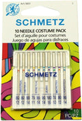 Schmetz 10 Needle Costume Pack for Home Sewing Machine