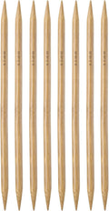 HARFINGTON 8Pcs Bamboo Knitting Needles Double Pointed Size US 13(9mm)