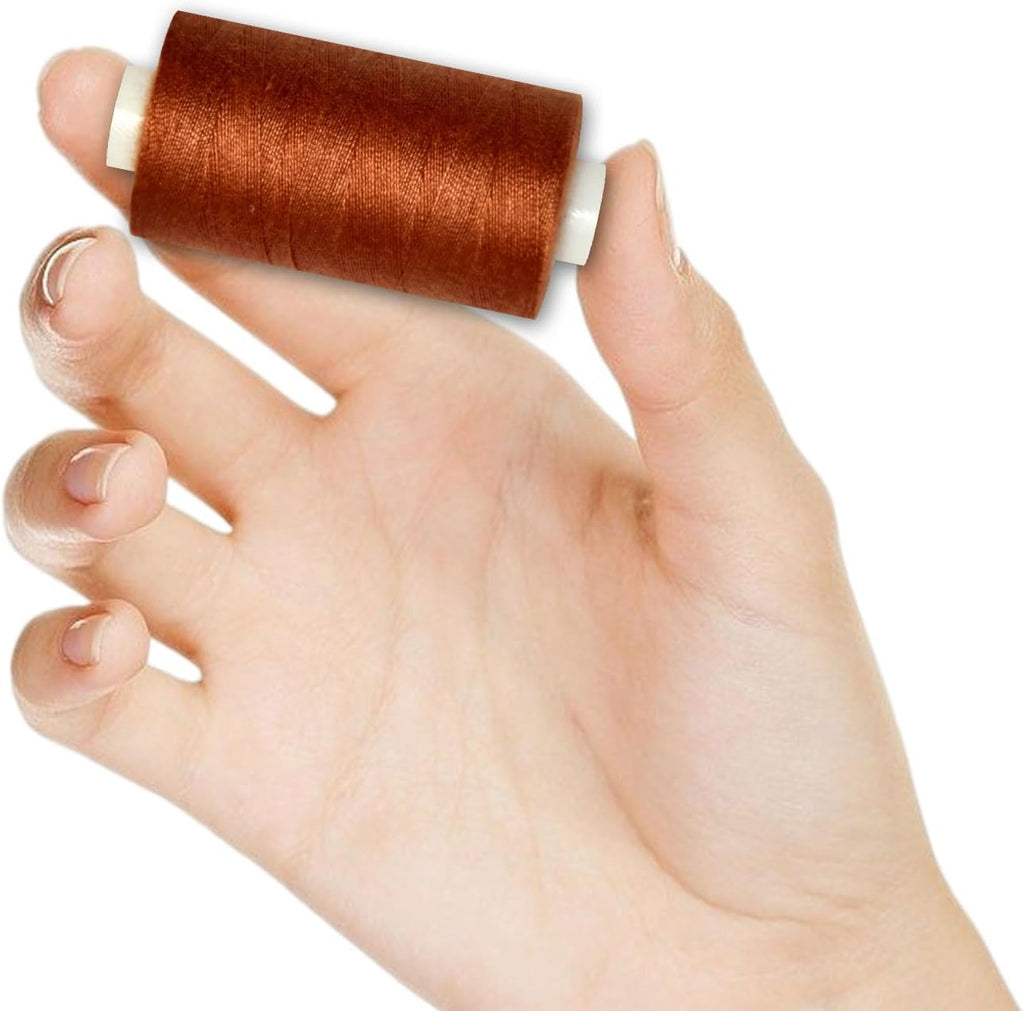 All Purpose Sewing Thread-2 Spools of Hand Polyester Sewing Thread for