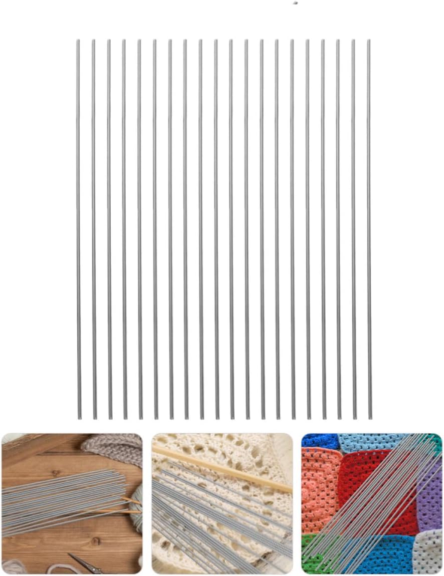 Stainless Steel Blocking Pins 20pcs for Crochet and Knitting Boards
