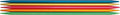 addi FlipStix Double Pointed Knitting Needles 20cm (8") - Set of 5