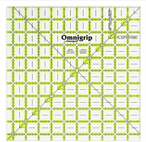 Dritz Omnigrid Square Ruler Value Pack, 3 Count Pack
