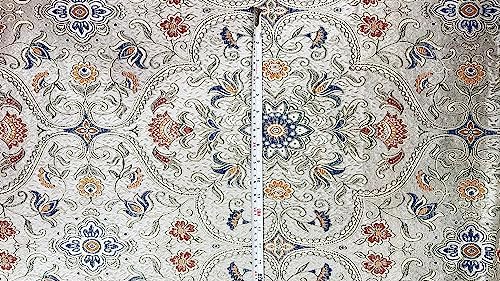 Moroccan Ornate Design Luxurious Classic Jacquard Fabric for