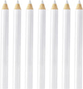 7PCS Fabric Pencils for Sewing, White, 8.75 cm