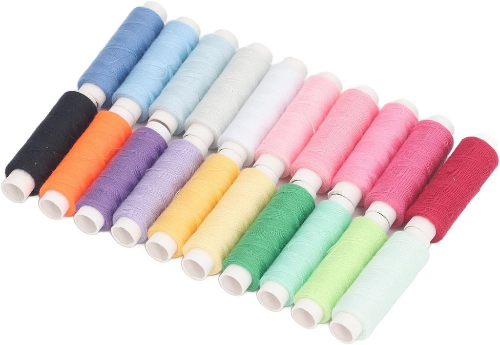 Zopsc 20 Colors Polyester Sewing Thread Kit 328ft Spools (20 Colors