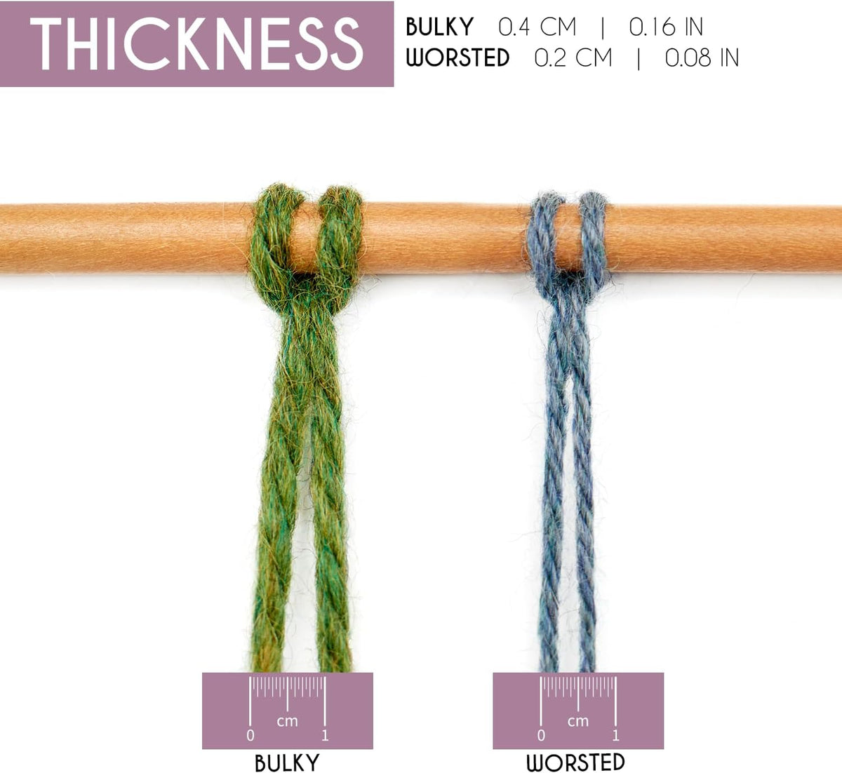 Bulky Alpaca Yarn Set, Soft 100% Baby Alpaca, 6 Skeins, 328 Yards
