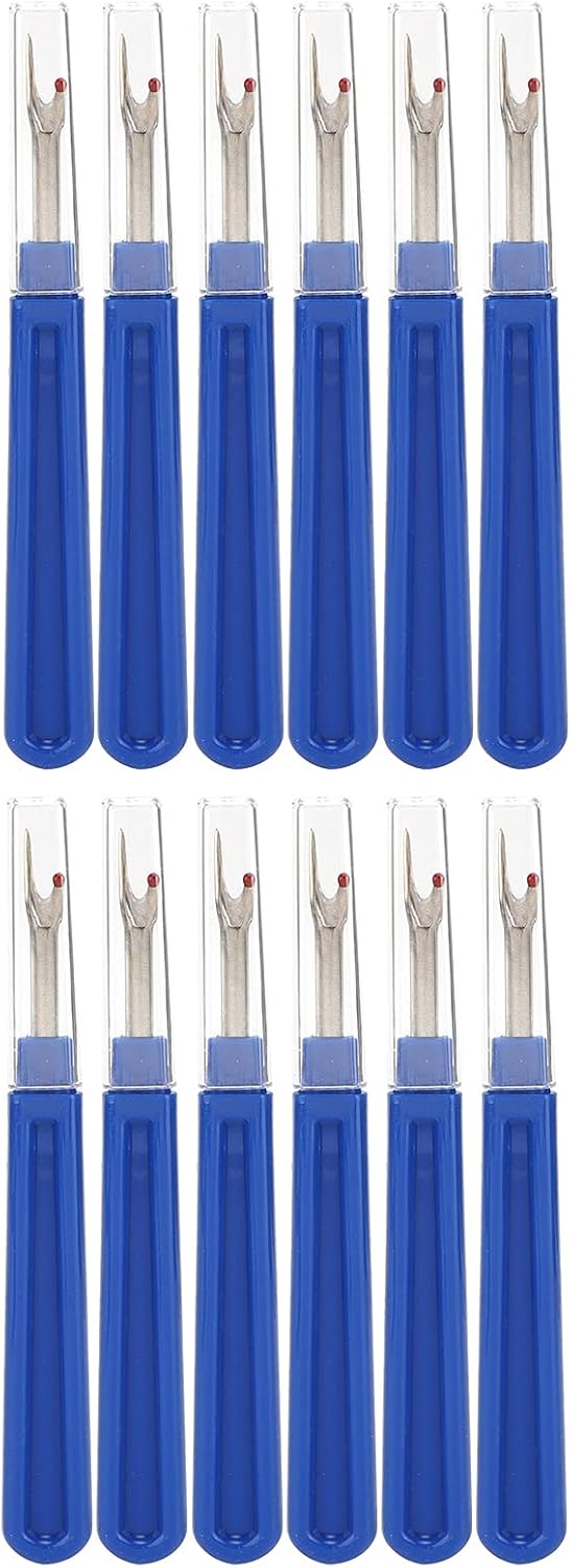 Vistreck 12Pcs Seam Ripper Set - Handy Thread Remover Tool for Sewing