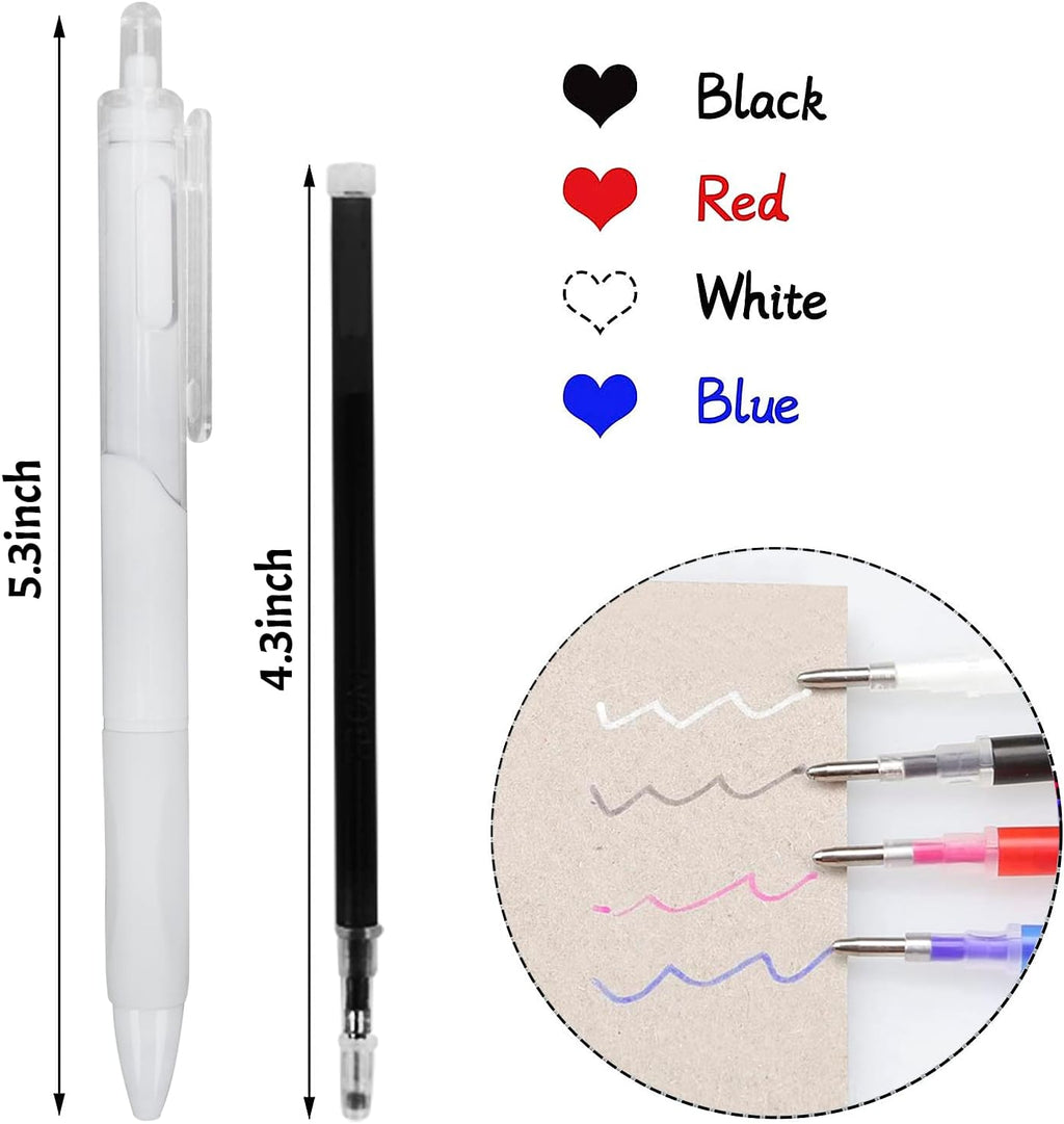 50 Pieces Heat Erasable Pens for Sewing Quilting Dressmaking