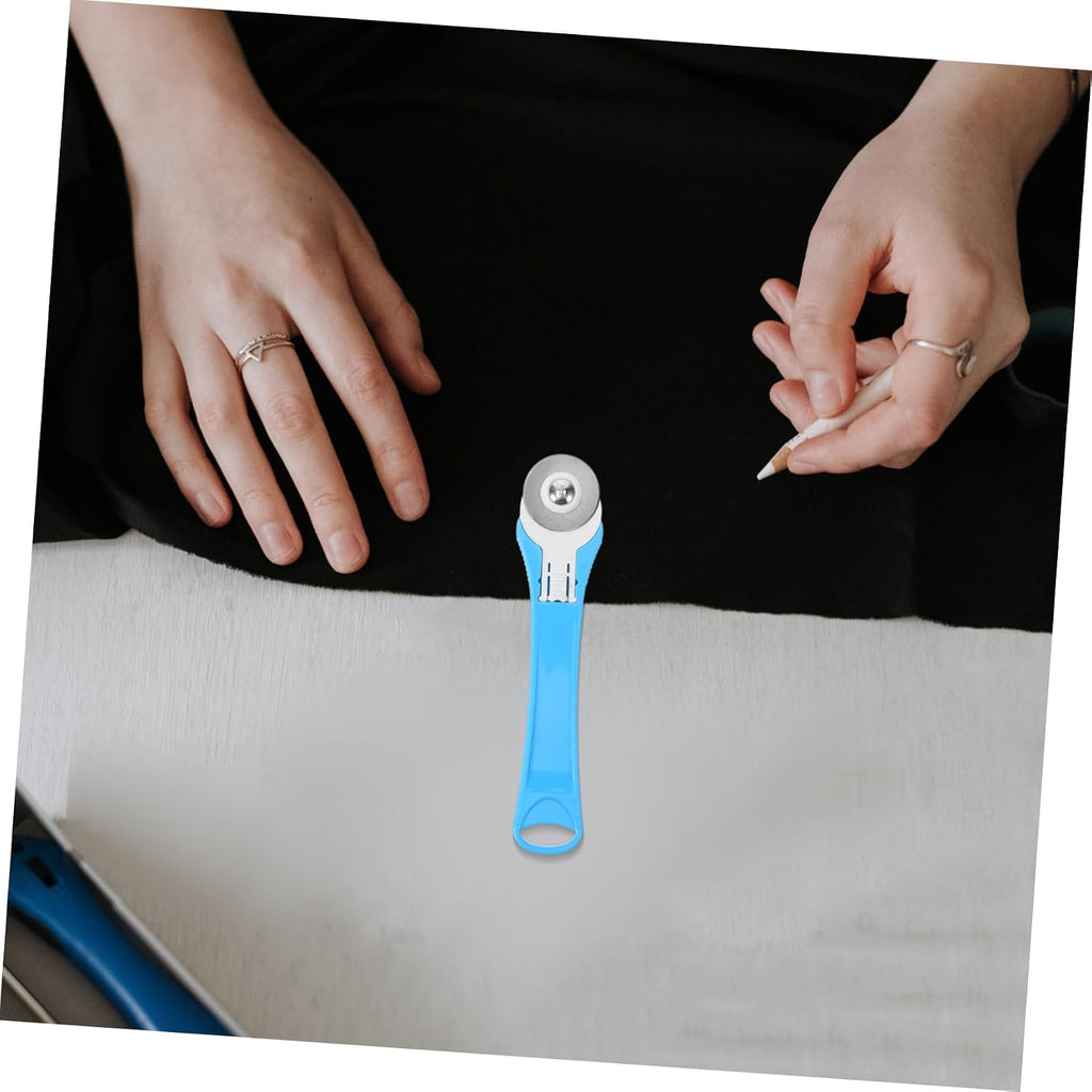 LALAFINA 3pcs Fabric Rotary Cutter Ergonomic Handle Precision Cutting