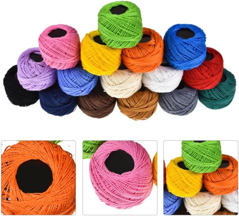 16 Color Embroidery Floss Cross Stitch Threads Stitch Line Friendship