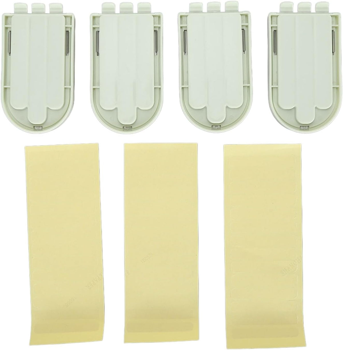 LiebeWH 3 Compartments Sewing Needle Case Plastic Needle Case Portable