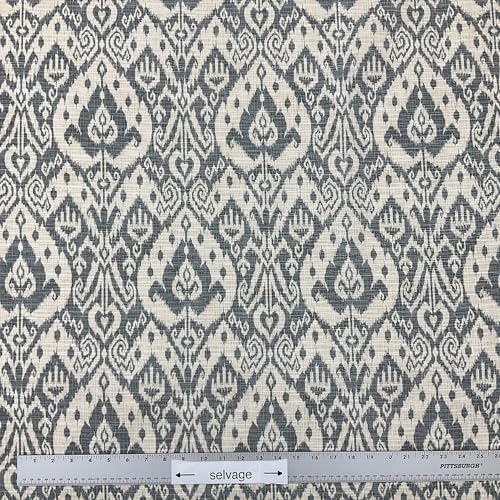 Ashmore in Pebble | Outdoor Waterproof Upholstery Fabric | Ikat
