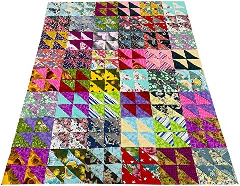 8 x 8 Precut Floral Cotton Quilting Fabric Squares