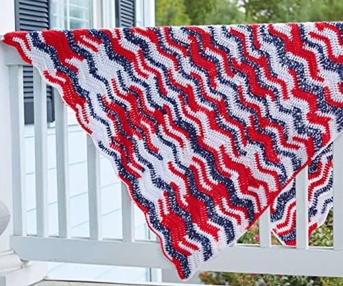 Red Heart Knitting Yarn Super Saver 3-Skein 7oz Cherry Red | Soft