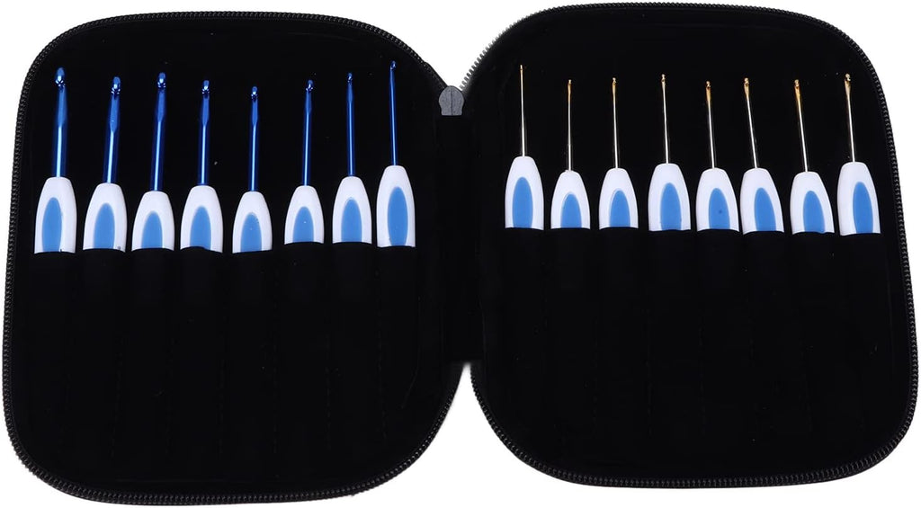 Soft Grip Crochet Hook Set,Crochet Hooks Needles for Arthritic Hands