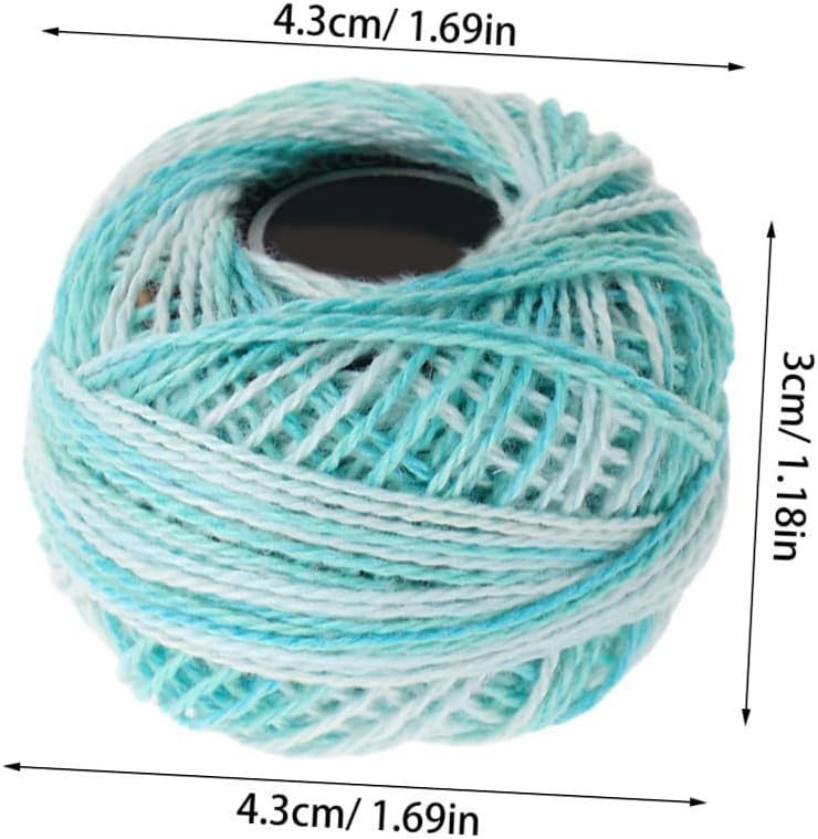12 Piece Cotton Embroidery Threads Set for Cross Stitch Projects