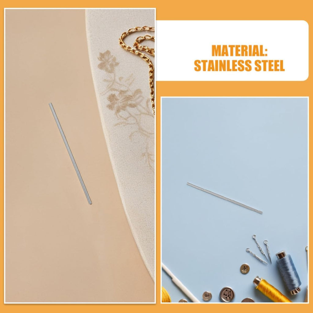 30pcs Stainless Steel Rod Pins and Knitting Crafts