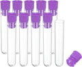 PATIKIL 0.6x2.4" Plastic Sewing Needle Storage Holder Purple 10 Pcs
