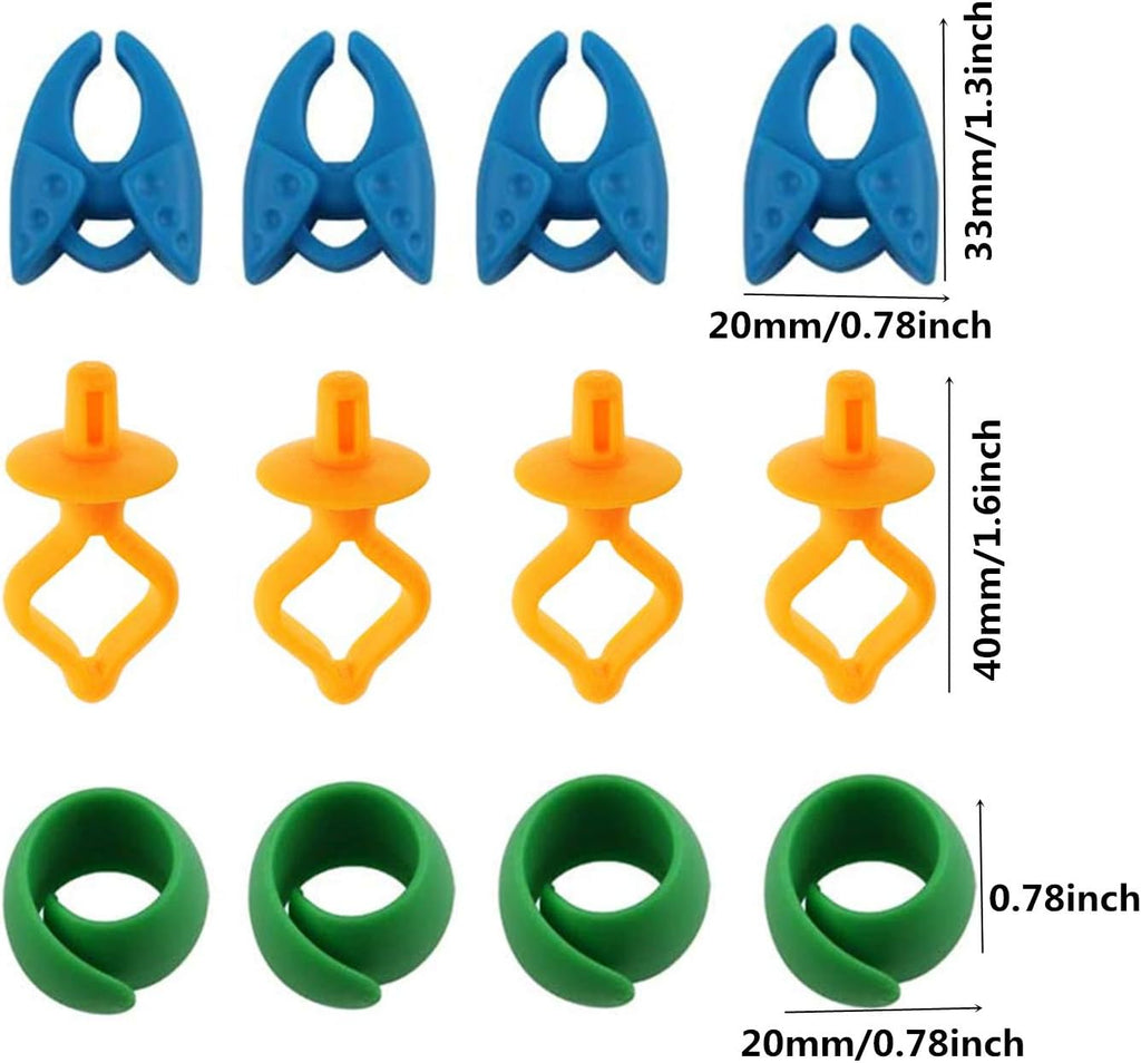 Fbshicung 36pcs Thread Spool Huggers/Bobbin Holders/Bobbin Clamp Clips