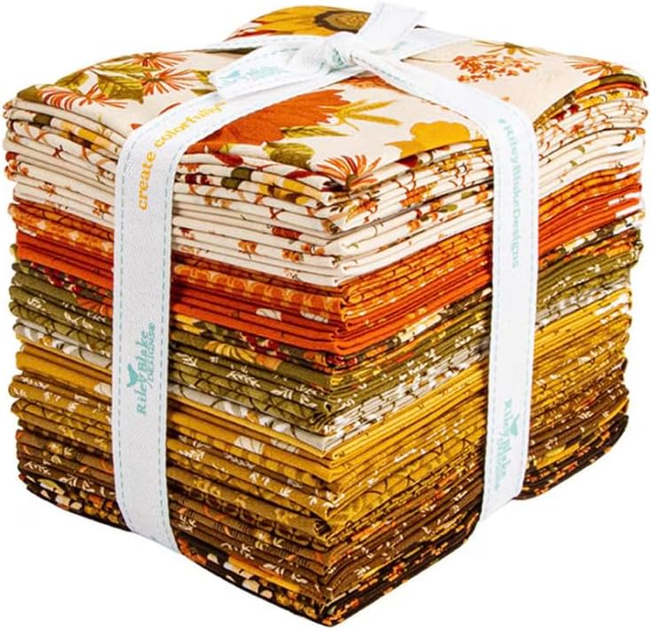Riley Blake Bountiful Fat Quarter Bundle by Sandy Gervais for Riley