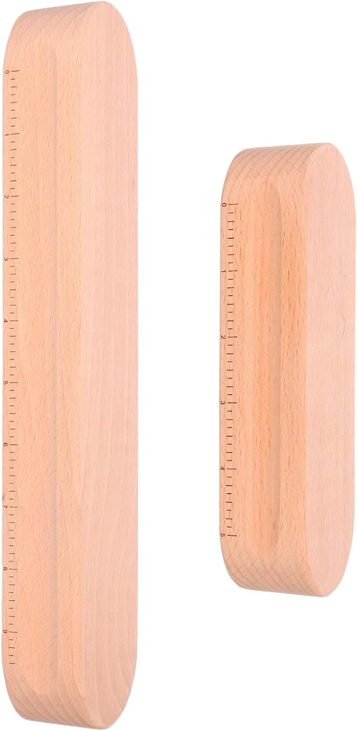 2pcs Wooden Quilters Clapper Seam Presser Tool