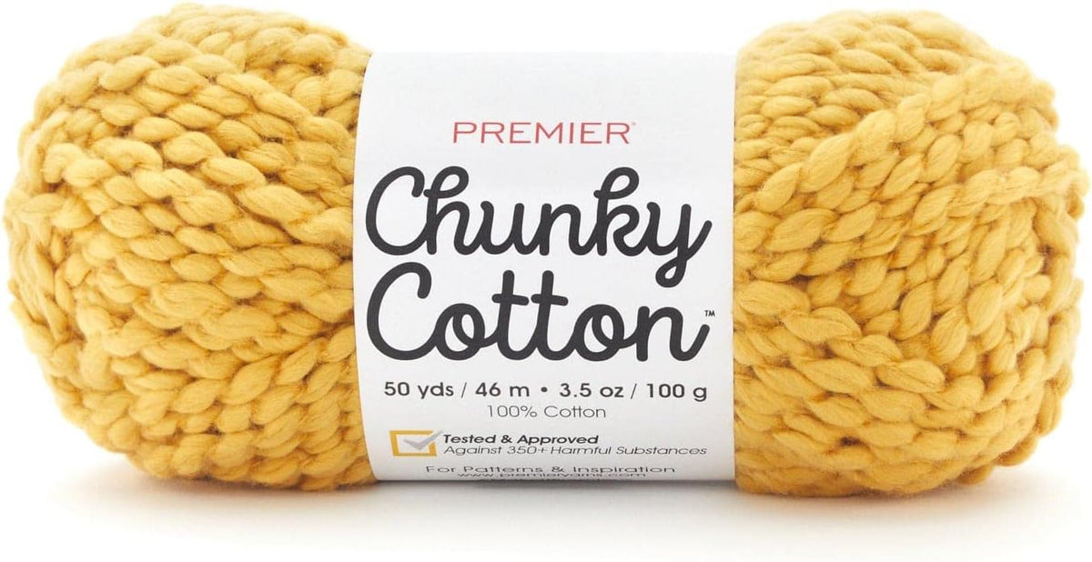 Premier Yarns Chunky Cotton Yarn, Ideal Yarn for Crocheting and