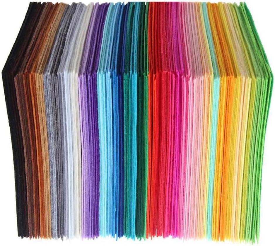 40pcs Felt Fabric Sheet, BetterJonny 40 Colors Soft Felt Fabric Sheet
