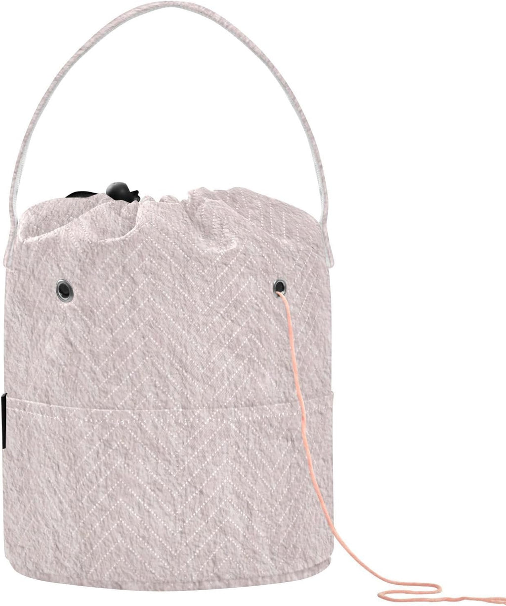 GuoChe Meat Solid Color Crochet Bags Crochet Yarn Storage Portable