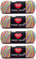 Bulk Buy - Red Heart Yarn Super Saver Pooling (4-Pack) (Papaya)
