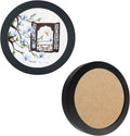 Yuqim 2 Pack Round Wood Embroidery Hoop Frames Cross Stitch Display