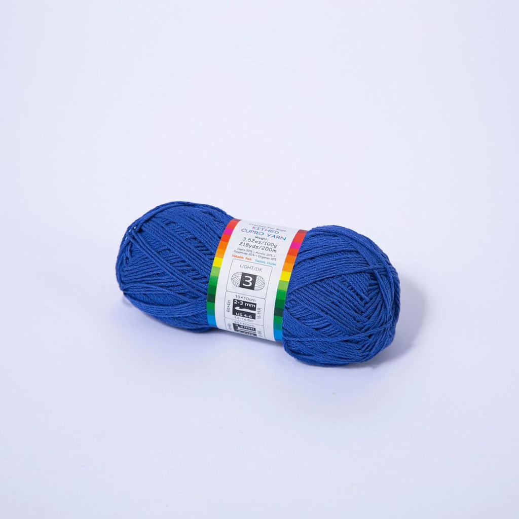 Cupro Yarn,3.52oz/100g,218yds/200m,#3 DK(Light),Knitting/Crochet for