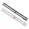 2Pcs Seam Gauge Hem Gauge for Sewing