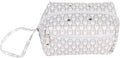 Knitting Bag, Gray Oxford Yarn Storage Organizer for Yarn Skeins