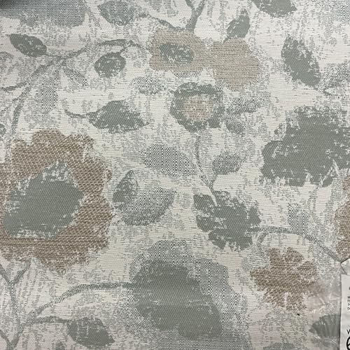 Myla in Sea Spray | Upholstery Fabric | Floral Jacquard in Mint