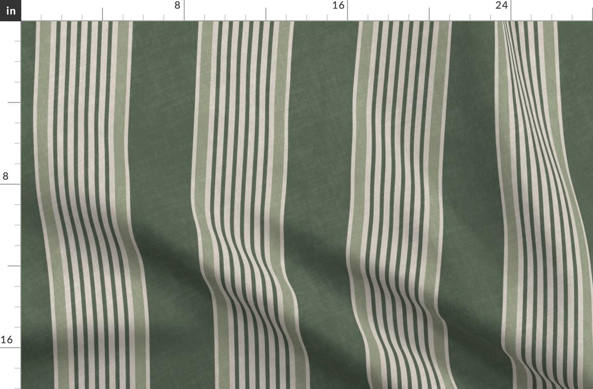 Spoonflower Fabric Rustic Victorian Vertical on Essex Linen