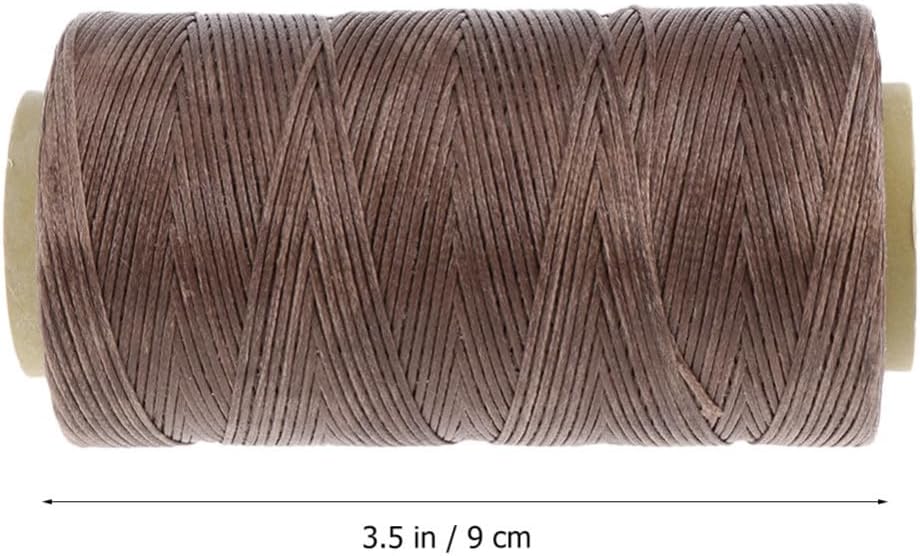 Brown Flat Wax Line for Leather Hand Stitching Projects No. 11