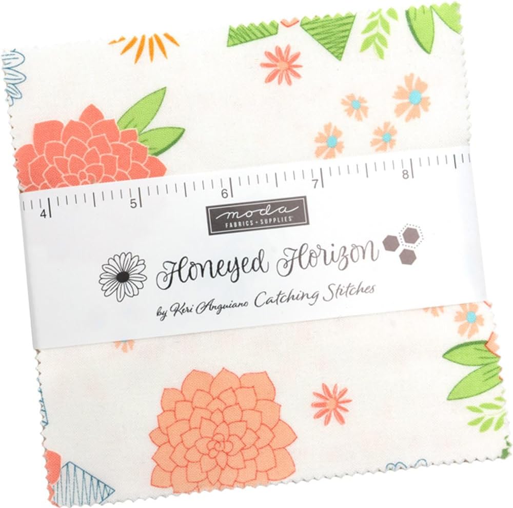 Honeyed Horizon Charm Pack by Keri Anguiano 5-inch Precut Fabric