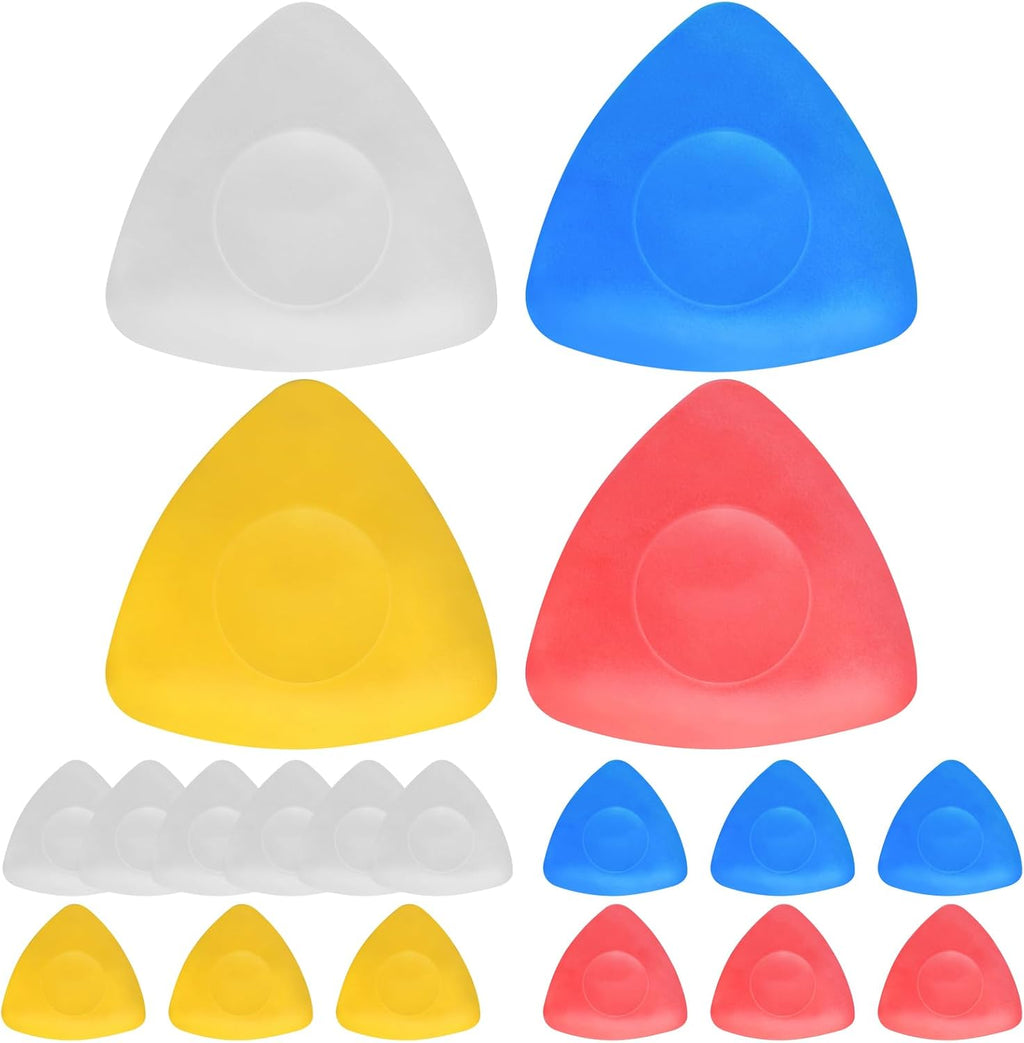 20 Pcs Tailors Chalk,Triangle Sewing Chalk for Fabric(4 Colors)