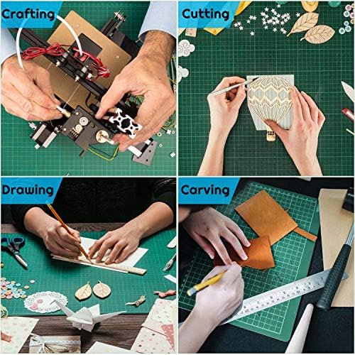 anezus Self Healing Sewing Mat, Rotary Cutting Mat Double Sided 5-Ply