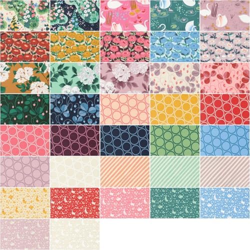 Lizzy House Love Letter Jelly Roll 40 2.5-inch Strips Moda Fabrics