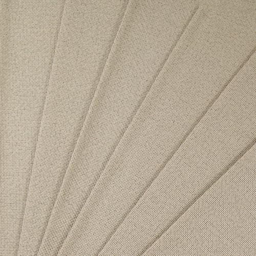 KCS 6 pc of 12" x 18" 30cmx45cm high Count Counted Cotton Aida Cloth