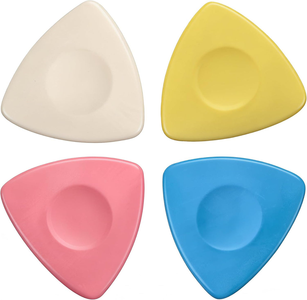 BlingKingdom 4 PCS Tailor Chalks, Triangle Sewing Fabric Chalk