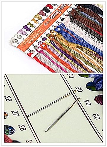 CaptainCrafts Cross Stitch Kits Stamped Cross Stitch Printed 14CT