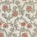 Vintage Floral Scroll Design Premium Chenille Jacquard Fabric for