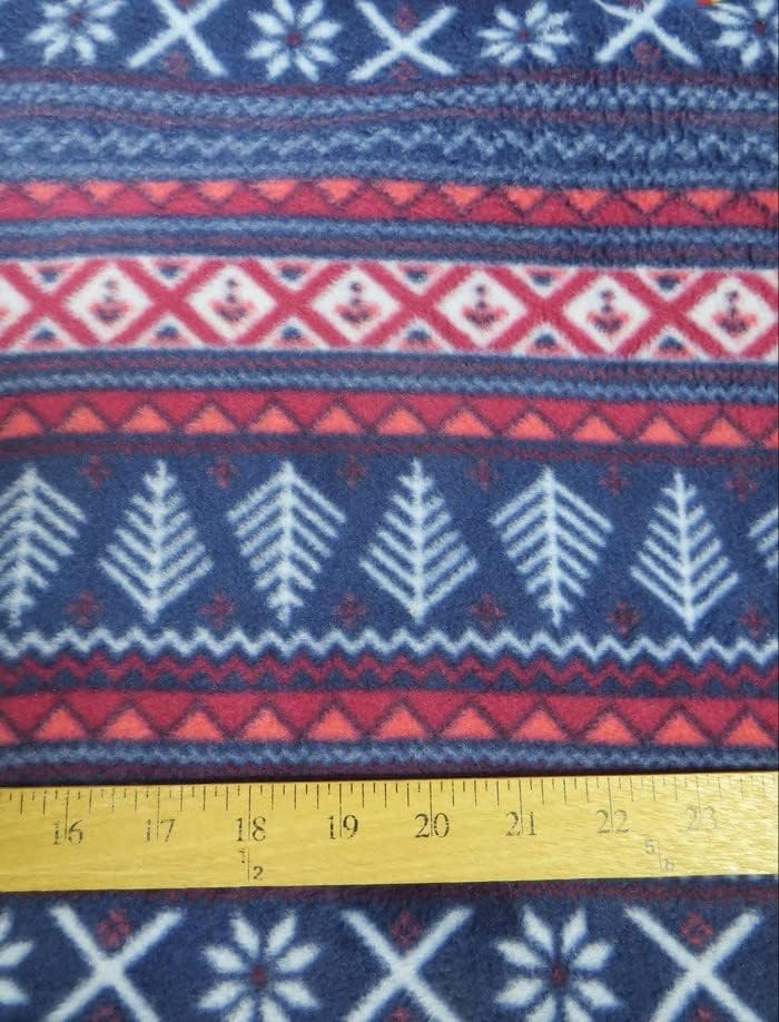 Assorted Printed Polar Fleece Fabric - 21 Prints - Sold By The Yard