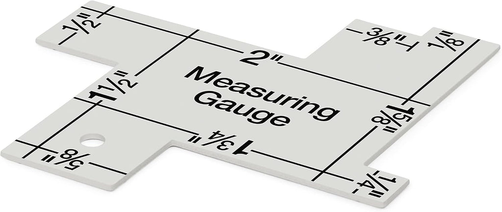 Dritz 3100 14 in 1 Measuring Gauge, Silver