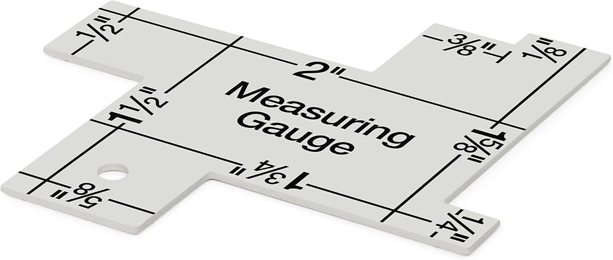 Dritz 3100 14 in 1 Measuring Gauge, Silver